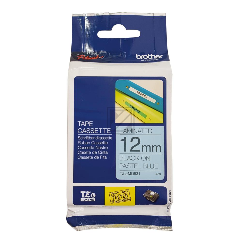 Original Brother TZEMQ531 schwarz, blau