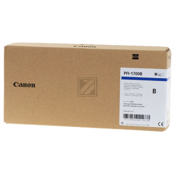 Original Canon 0784C001 / PFI-1700B Tinte blau