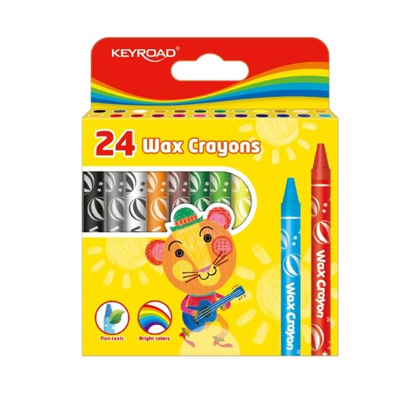 KEYROAD Wachspads 24 Stück, 8 mm