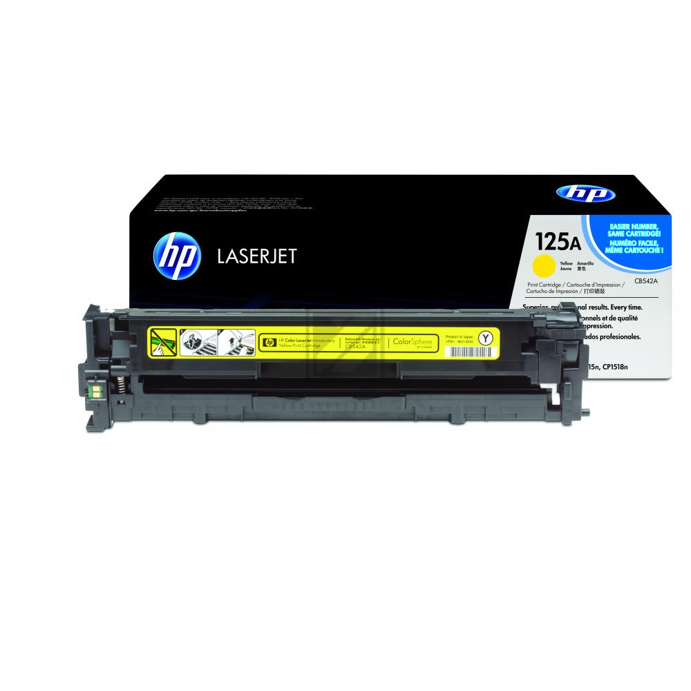 Original HP CB542A / 125A Toner gelb