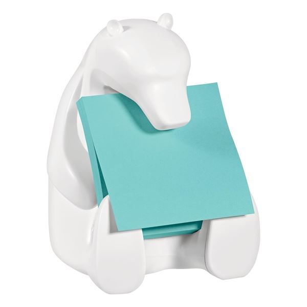 Z-Block Ablage Post-it Bear, weiß