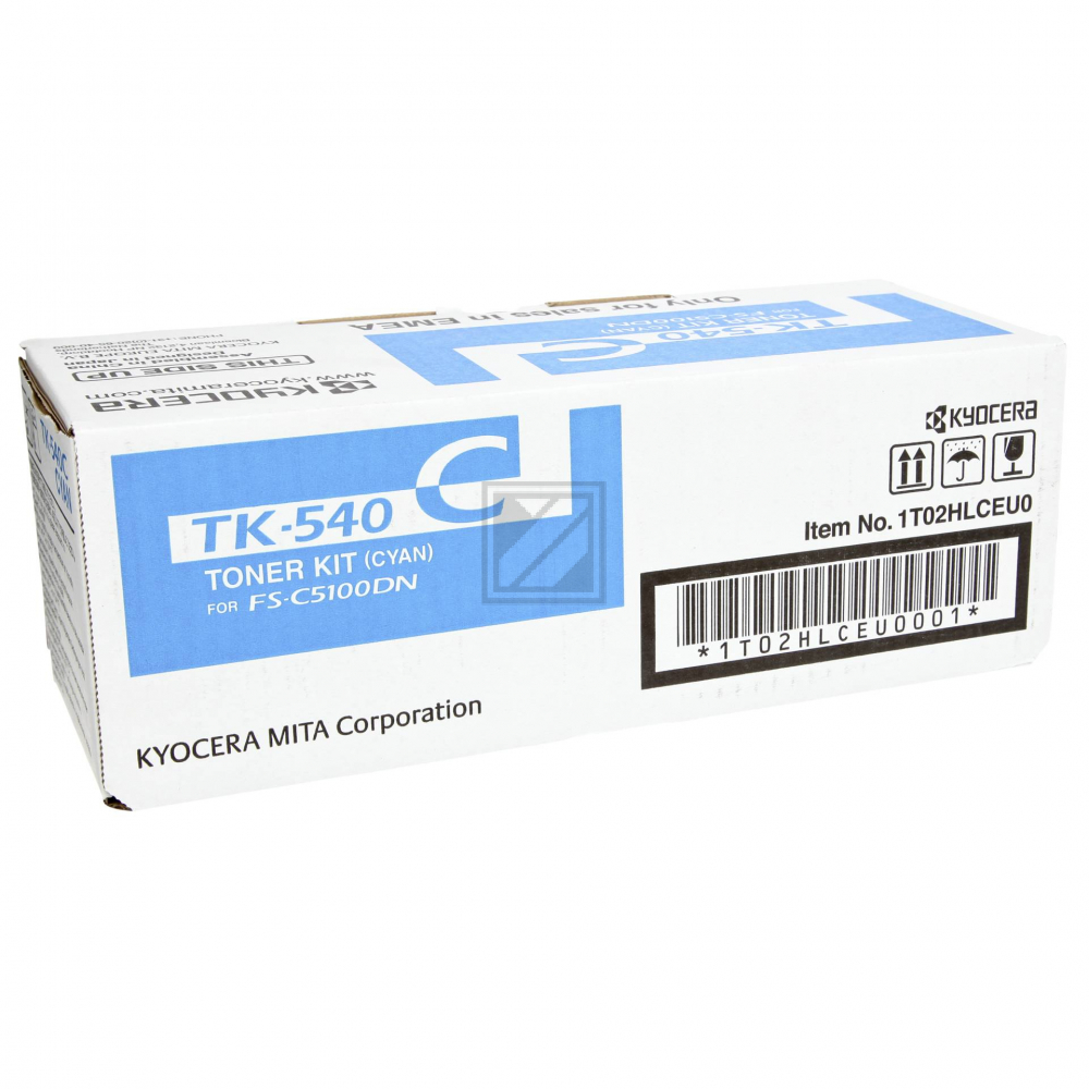 Kyocera Toner-Kit cyan (1T02HLCEU0, TK-540C)