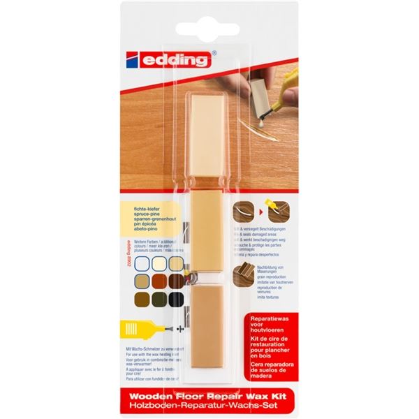 Bodenreparaturwachs edding 8902, Fichte
