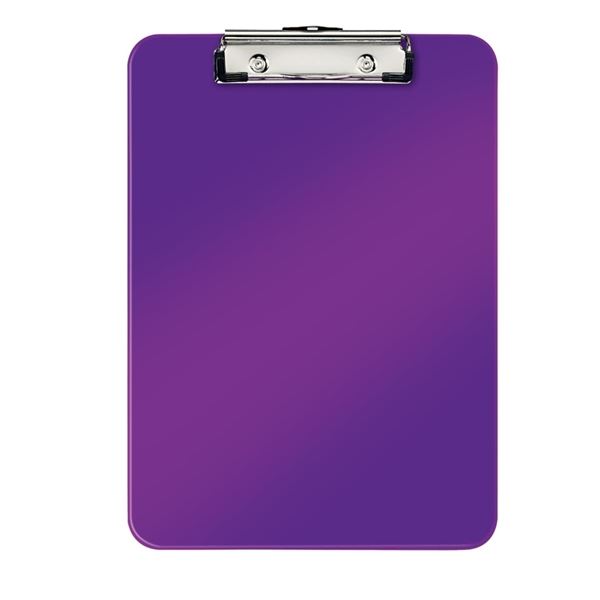 Schreibblock mit Clip Leitz WOW, A4, lila