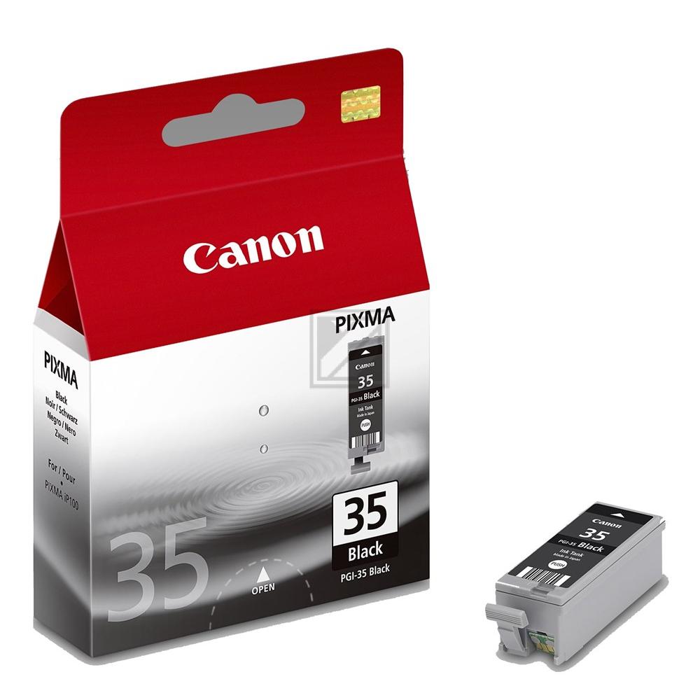 Original Canon 1509B001 / PGI-35BK Tinte schwarz Canon Tintenpatrone schwarz (1509B001, PGI-35BK)