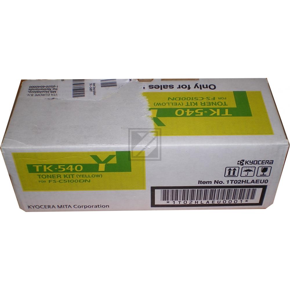 Kyocera Toner-Kit gelb (1T02HLAEU0, TK-540Y)