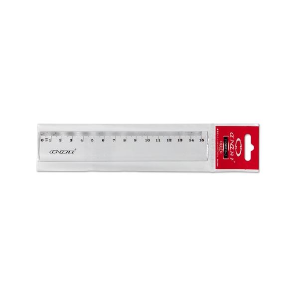 Concorde Lineal 15cm, Scharnier, transparent