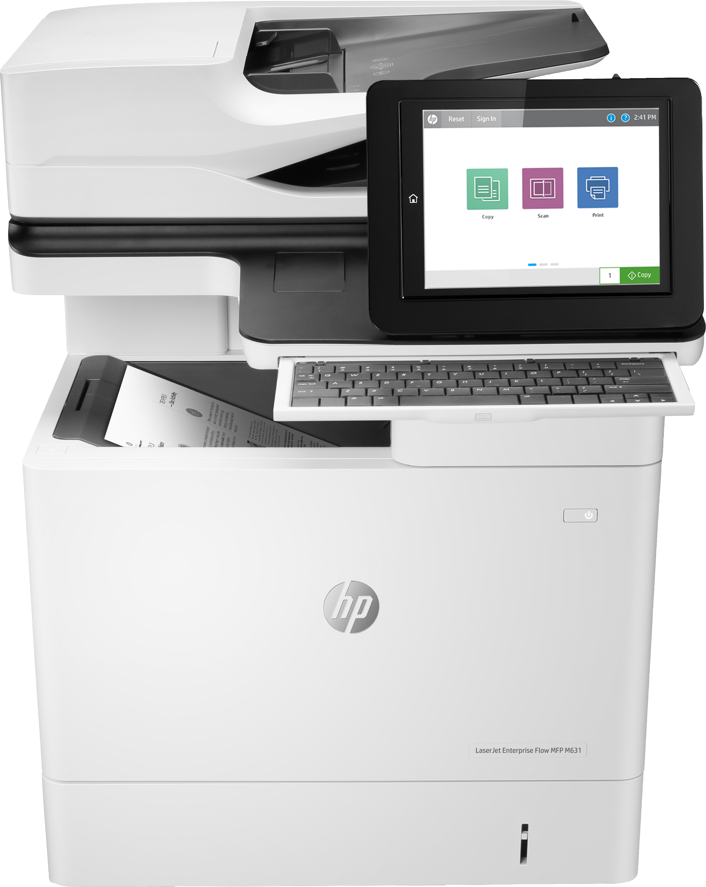 HP LaserJet Enterprise Flow M631h Laser 1200 x 1200 DPI 55 Seiten pro Minute A4