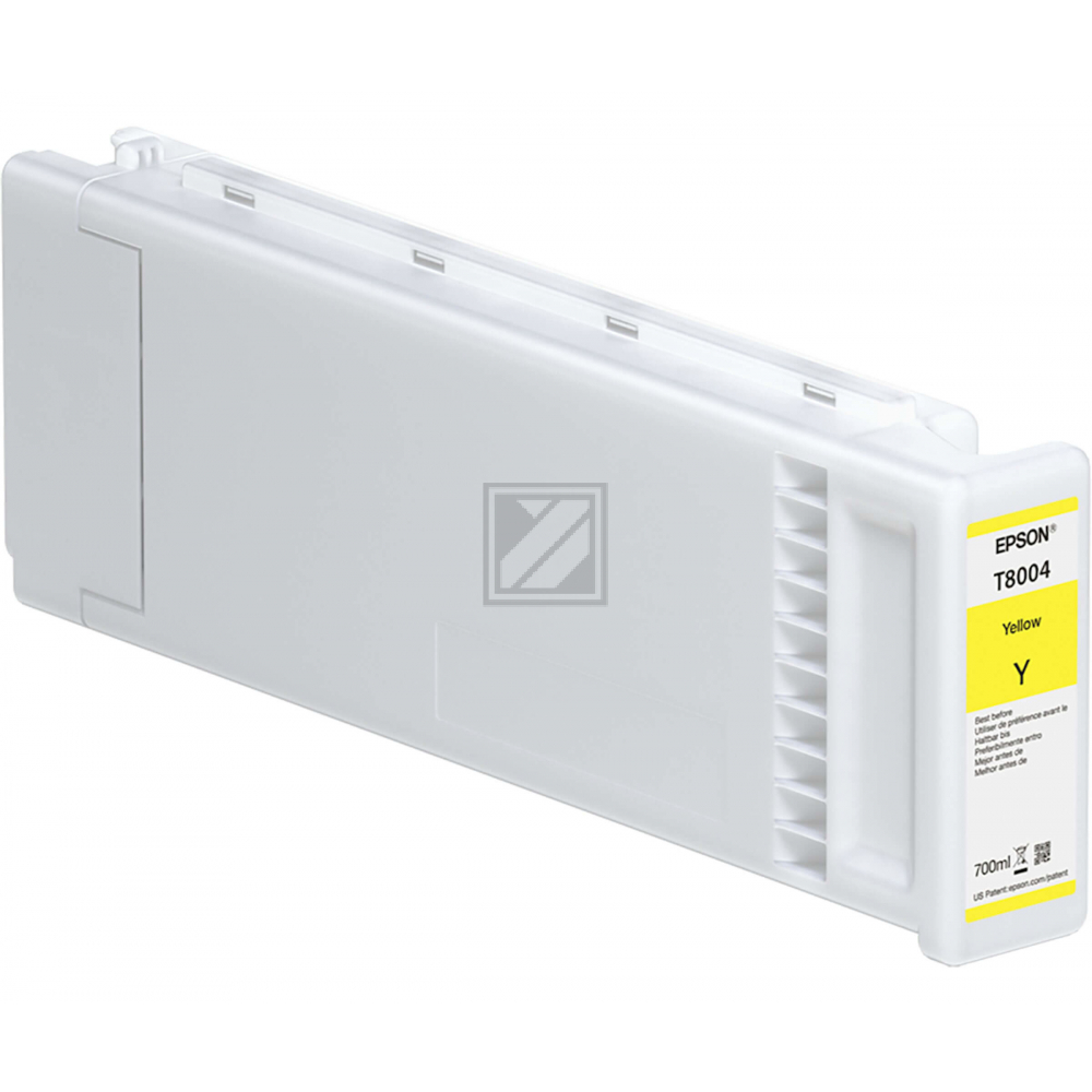 Original Epson C13T800400 / T8004 Tinte gelb