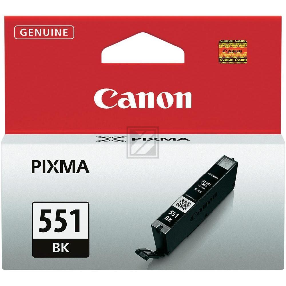 Original Canon 6508B001 / 551BK Tinte schwarz