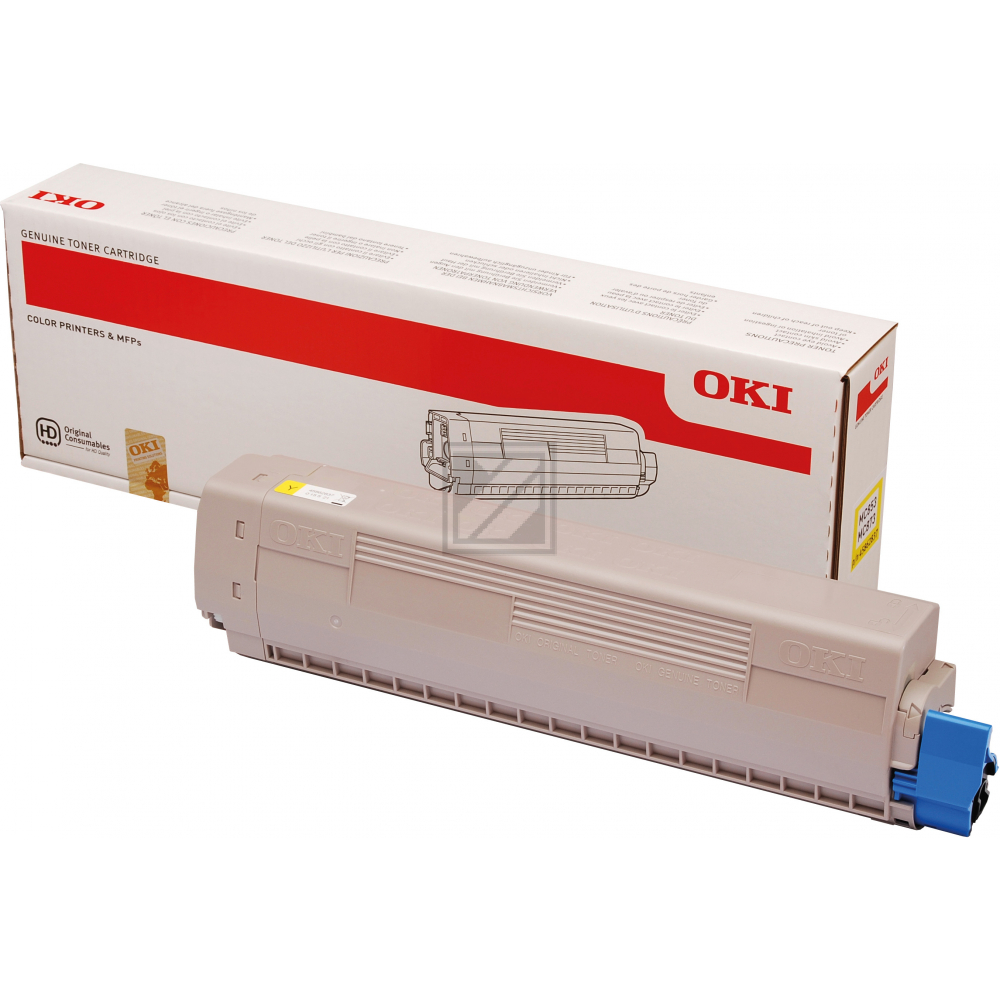OEM-45862837 OKI Toner-Kit gelb (45862837)