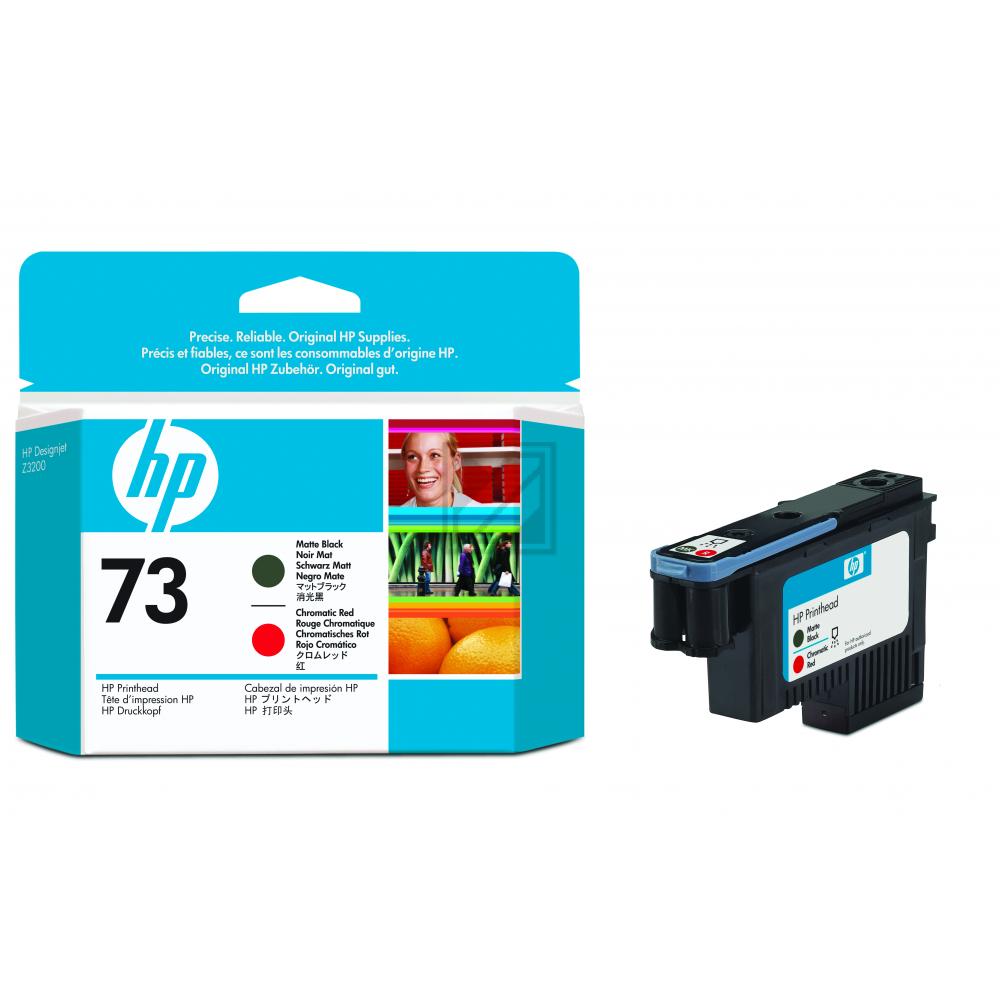 Original HP CD949A / 73 Druckkopf schwarz, rot