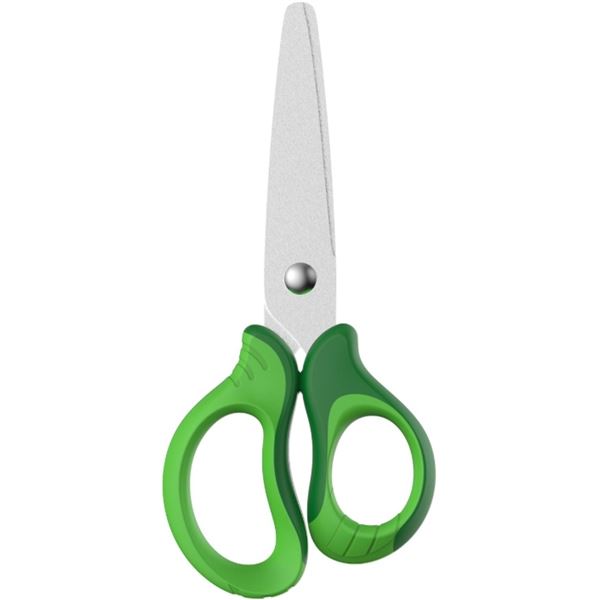 Kinderschere KEYROAD Soft, 12,5 cm, grün