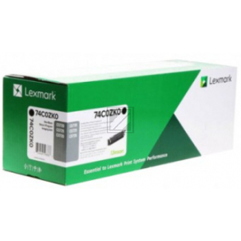 Original Lexmark 74C0ZK0 Fotoleitereinheit schwarz