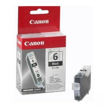 Original Canon 4705A002 / BCI-6BK Tinte schwarz Canon Tintenpatrone schwarz (4705A002, BCI-6BK)