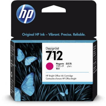 Original HP 3ED68A / 712 Tinte magenta