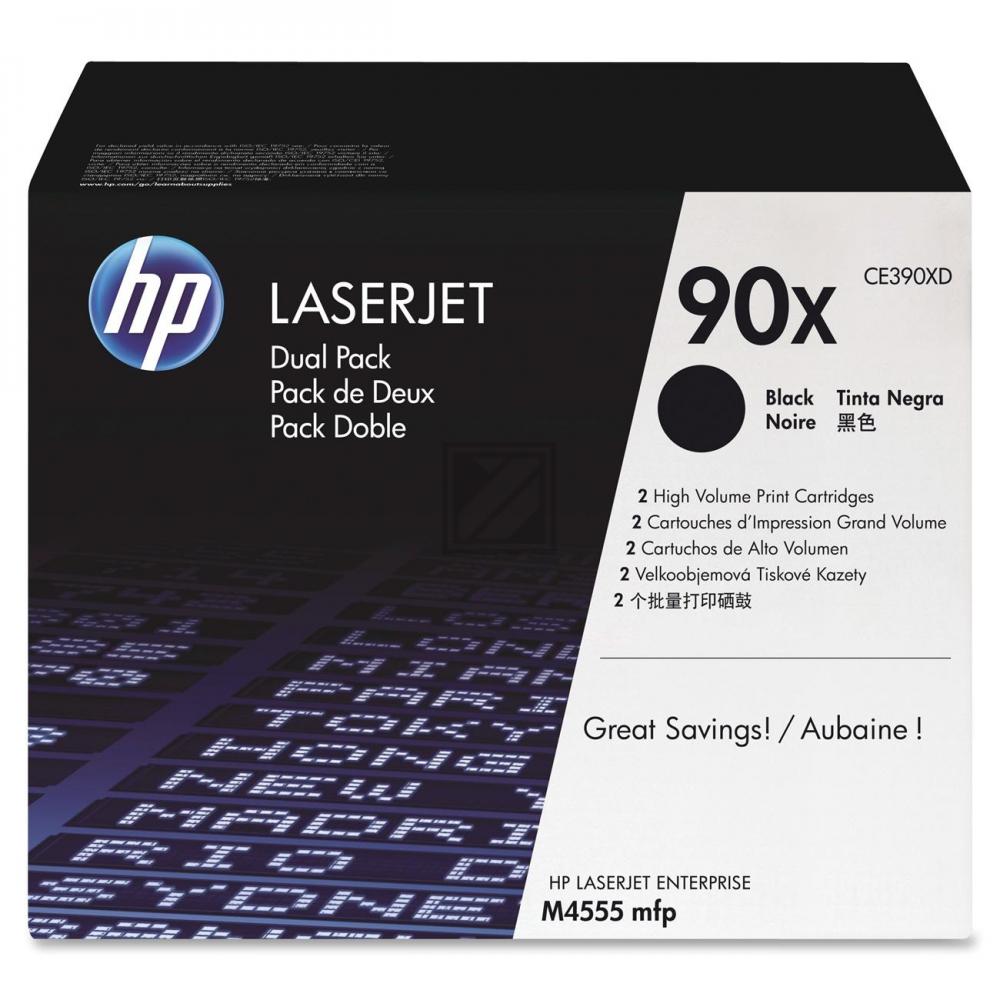 Original HP CE390XD / 90X Toner schwarz