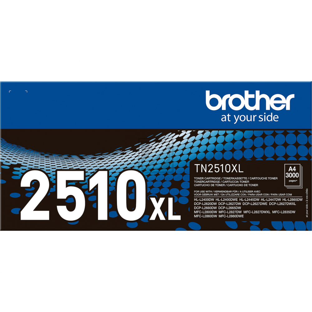 Original Brother TN2510XL Toner schwarz