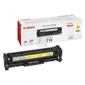 Original Canon 2659B002 / 718Y Toner gelb