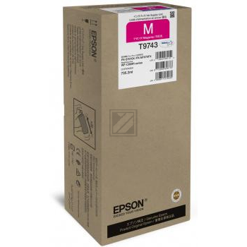 Original Epson C13T97430N / T9743 Tinte magenta