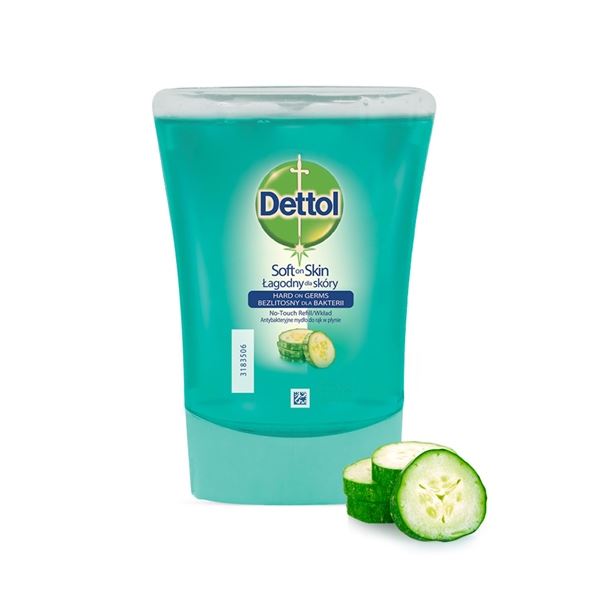 Ersatz-Nachfüllpackung für Dettol-Spender, Gurke 250 ml