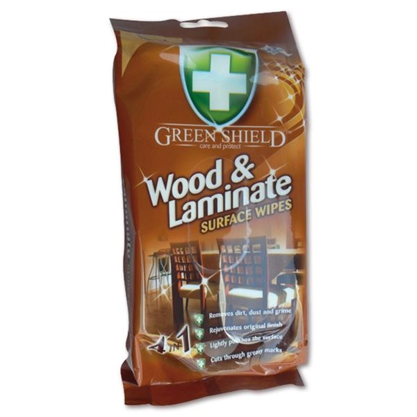 Green Shield Holz-Staubtücher, 50 Stück