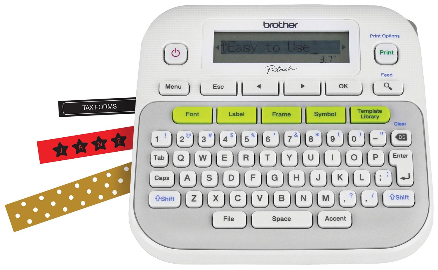 Brother PT-D210 Etikettendrucker Wärmeübertragung 180 x 180 DPI QWERTY