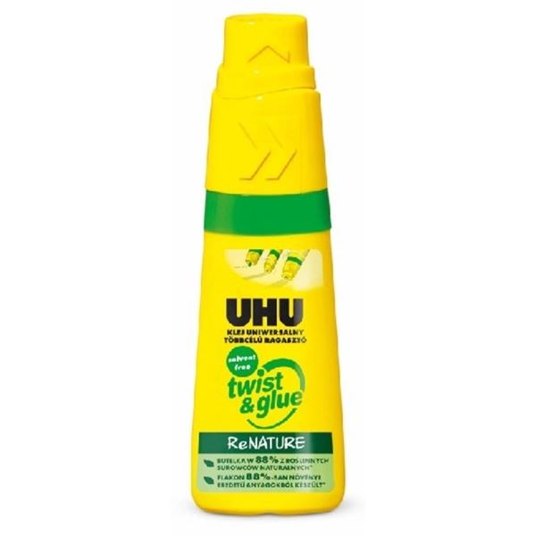 Flüssigkleber UHU Twist &amp; Glue ReNATURE, 35 ml