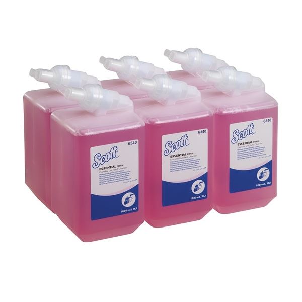 Luxus-Schaumseife KC Scott, rosa, 1000 ml