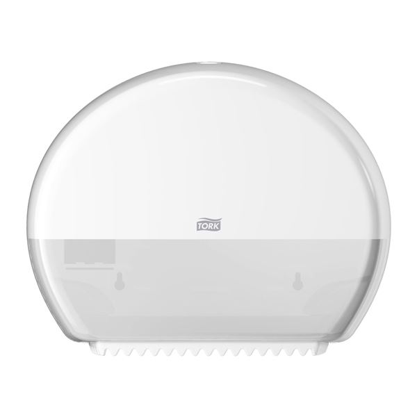 Tork Jumbo Mini-Toilettenpapierspender, weiß