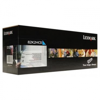 Original Lexmark 82K2HC0 Rückgabe-Toner cyan