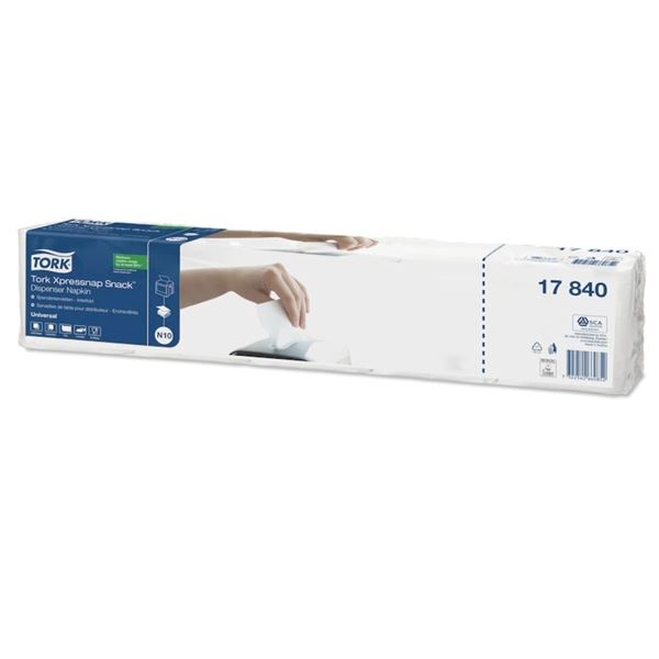 Tork Tray Wipes - N10, weiß, 1 125 Stück
