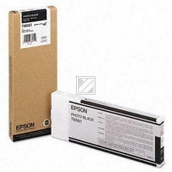 Original Epson C13T614100 / T6141 Tinte schwarz matt