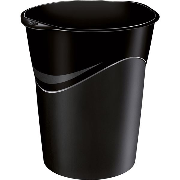 Abfallbehälter CepPro HAPPY 280, 14 l, schwarz