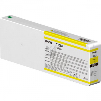 Original Epson C13T55K400 / T55K400 Tinte gelb