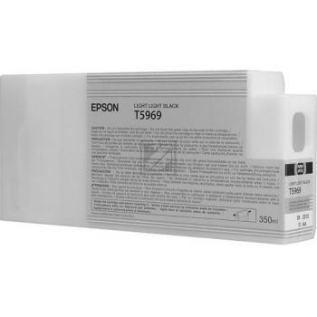 Original Epson C13T596900 / T5969 Tinte schwarz hell