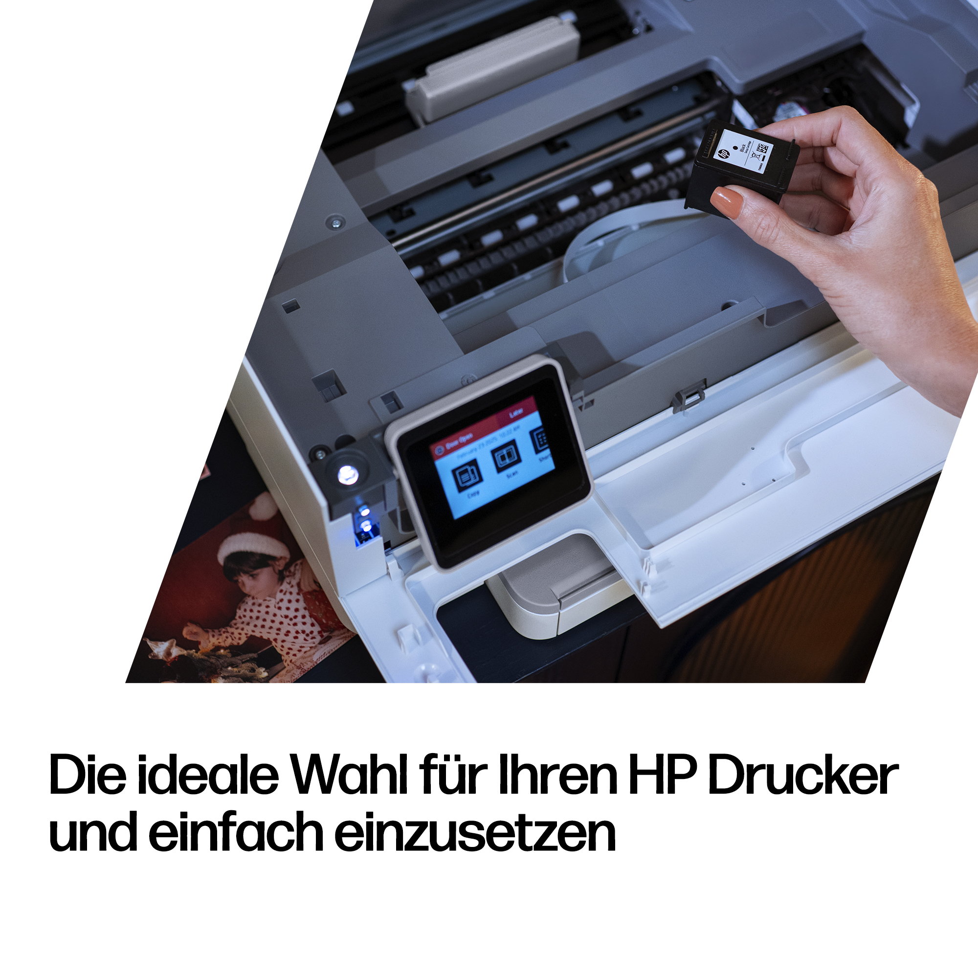 Original HP B7RT9AE Tinte schwarz