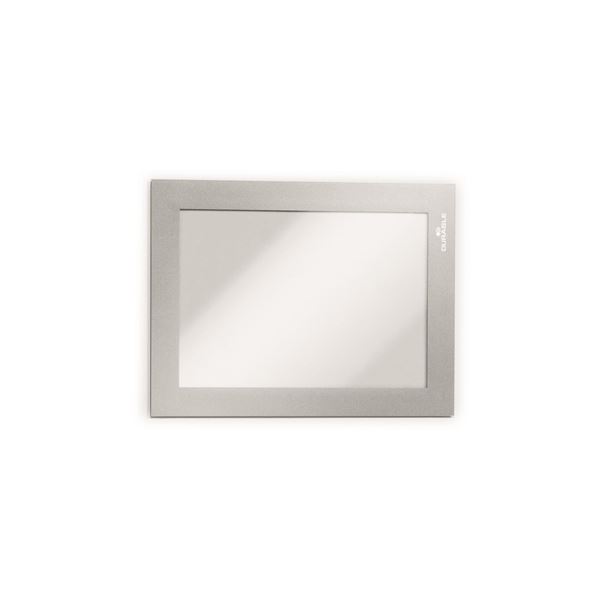 Prospekttasche A5 2ST silber DURABLE 4871 23 Duraframe