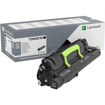 Original Lexmark 72K0D10 Entwicklereinheit schwarz