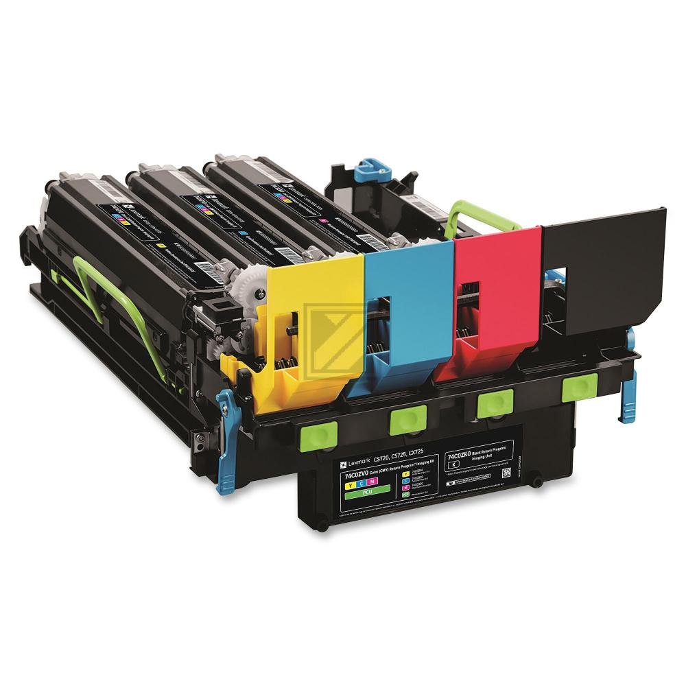 Original Lexmark 74C0ZV0 Trommel color