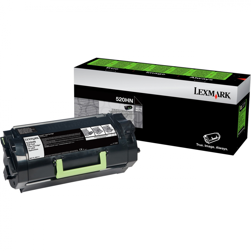 Original Lexmark 52D0H0N / 520HN Toner schwarz