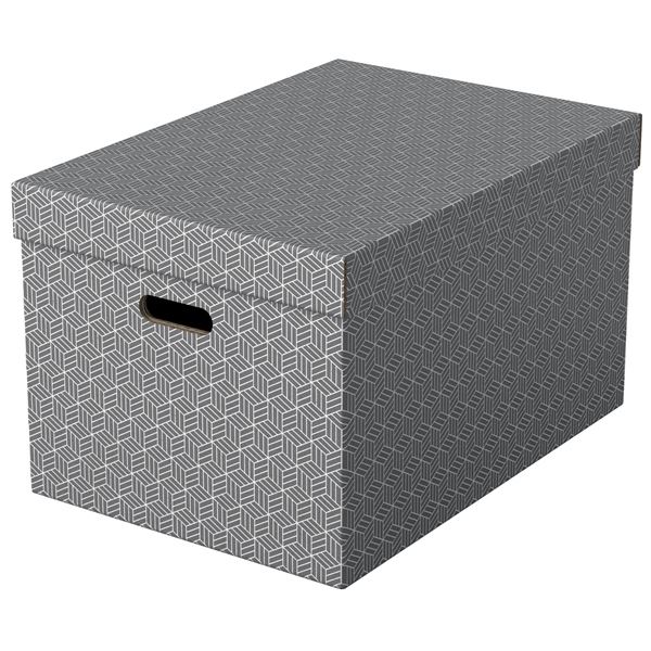 Esselte Home Boxen groß, grau 3St.