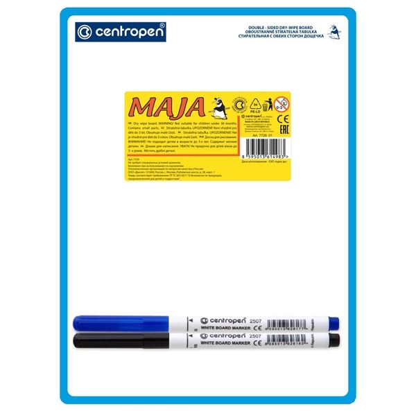Centropen MÁJA 7729 doppelseitig abwischbare Karte