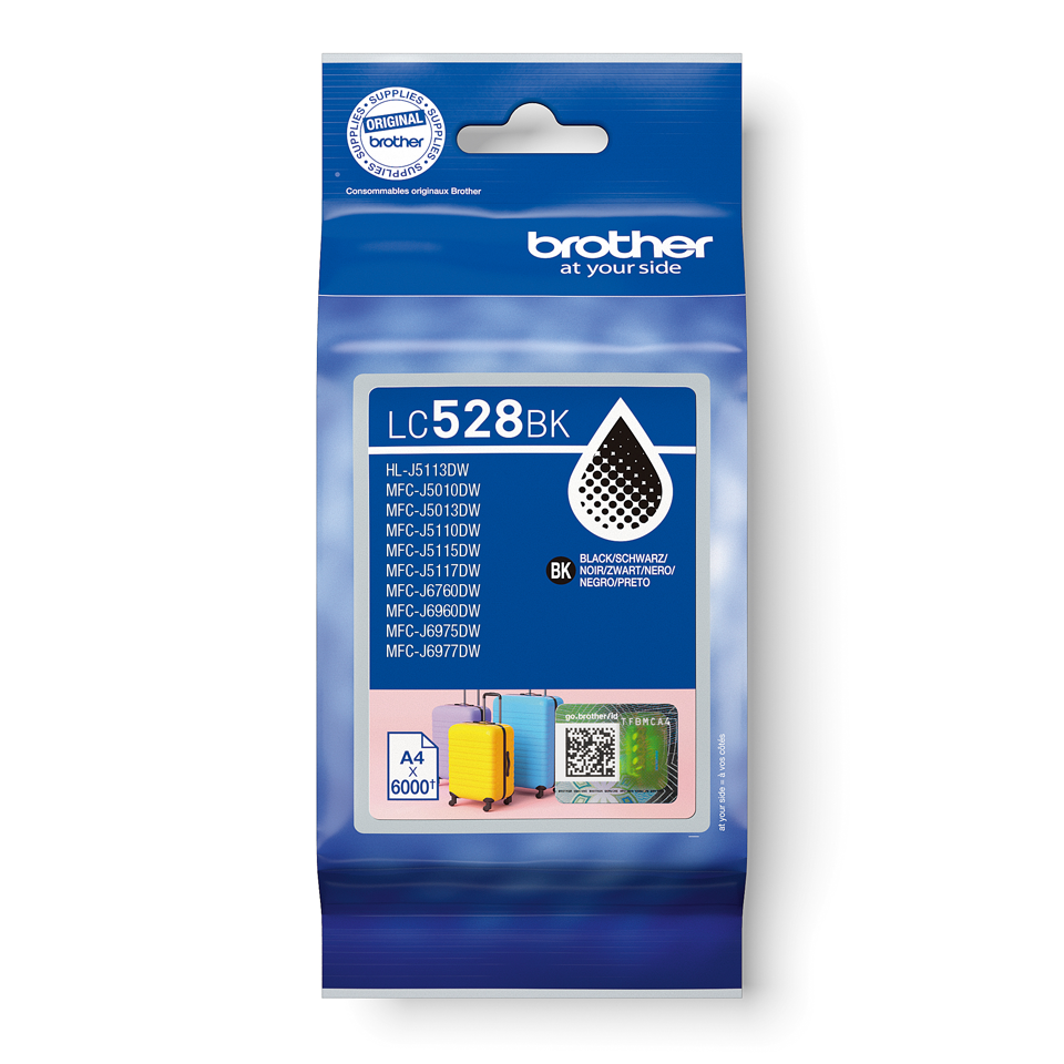 Original Brother LC-528BK Tinte schwarz