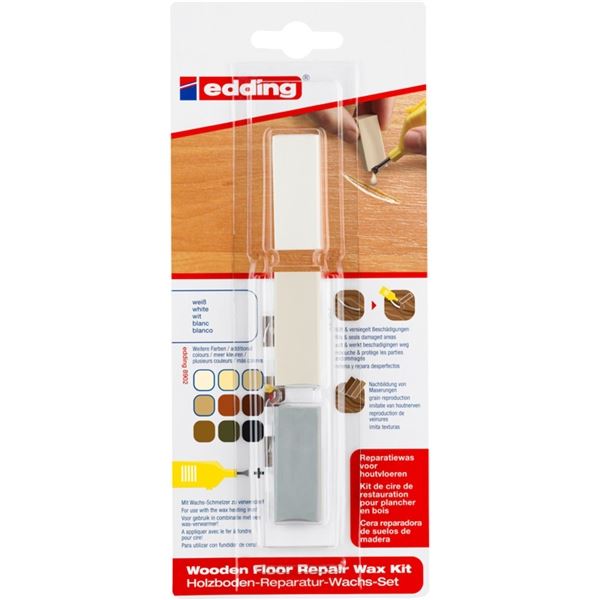 Bodenreparaturwachs edding 8902, weiß