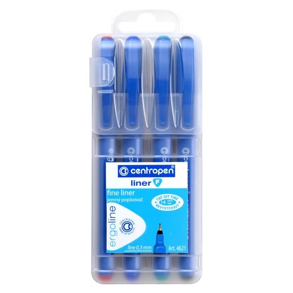 Liner Centropen 4621 F, Satz mit 4 Farben Liner Centropen 4621 F, Satz mit 4 Farben