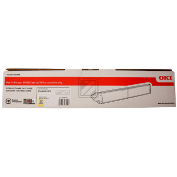 Original OKI 45536471 Toner gelb