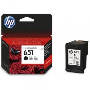 Original HP C2P10AE / 651 Tinte schwarz