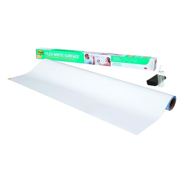 Post-it® Flex Write Folie - weiß, 0,914m x 1,219m
