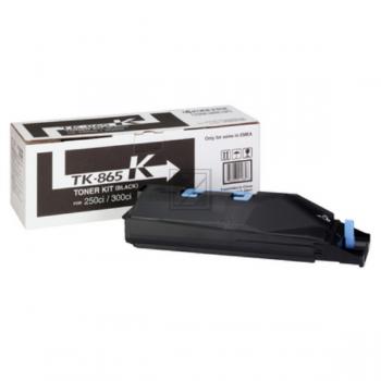 Original KYOCERA 1T02JZ0EU0 / TK-865K Toner schwarz Kyocera Toner-Kit schwarz (1T02JZ0EU0, TK-865K)
